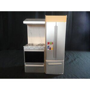 Rainbow High Doll House Kitchen Furniture Replacement Fridge Cabinet Stove Hood